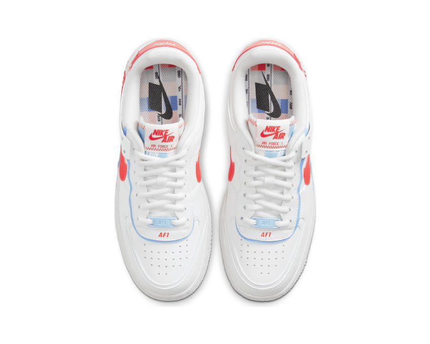 Nike Air Force 1 Shadow SE Summit White / Summit White - Team Orange CQ9503-100