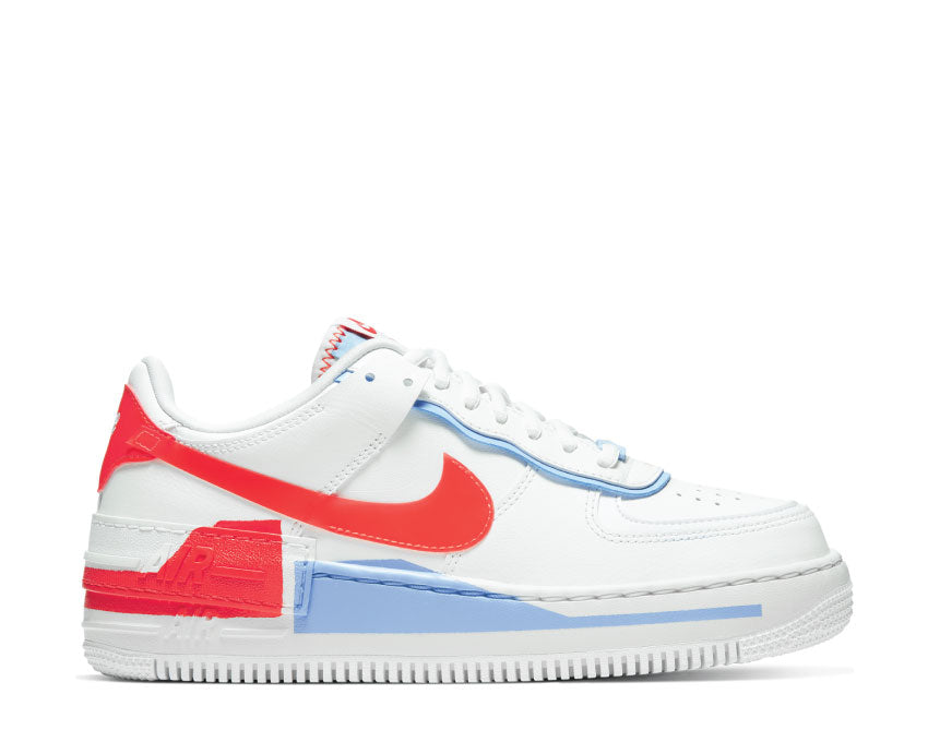 Nike Air Force 1 Shadow SE Summit White / Summit White - Team Orange CQ9503-100