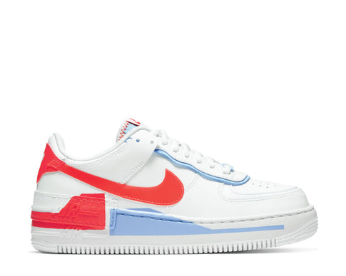 Nike Air Force 1 Shadow SE Summit White / Summit White - Team Orange CQ9503-100