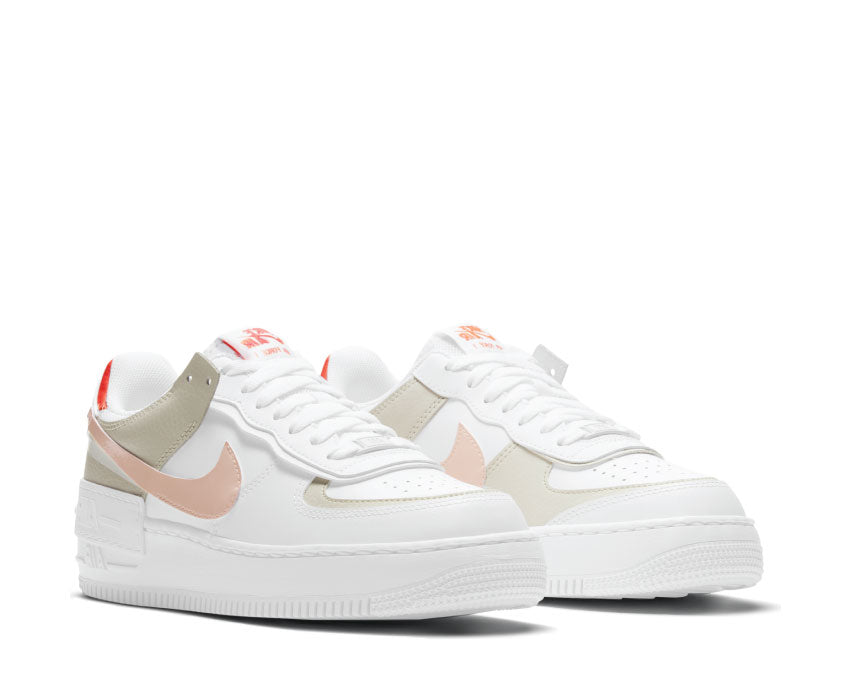 Nike Air Force 1 Shadow W White / Crimson Tint - Bright Mango DH3896-100