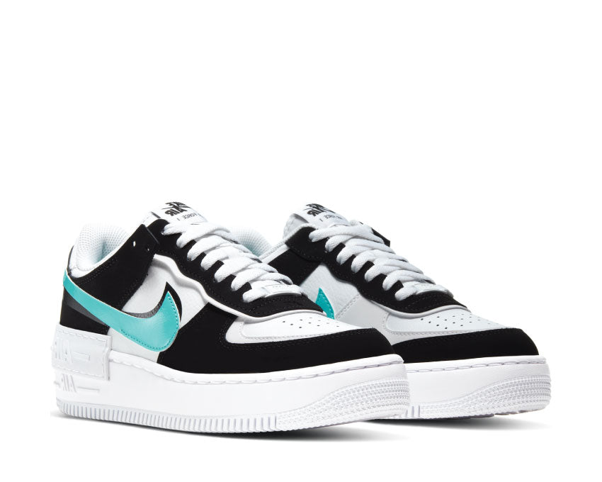 Nike Air Force 1 Shadow White / Aurora Green - Black CZ7929-100