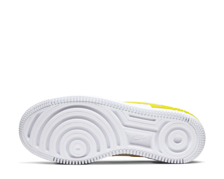 Nike Air Force 1 Shadow White / Speed Yellow - Barely Rose CJ1641-102