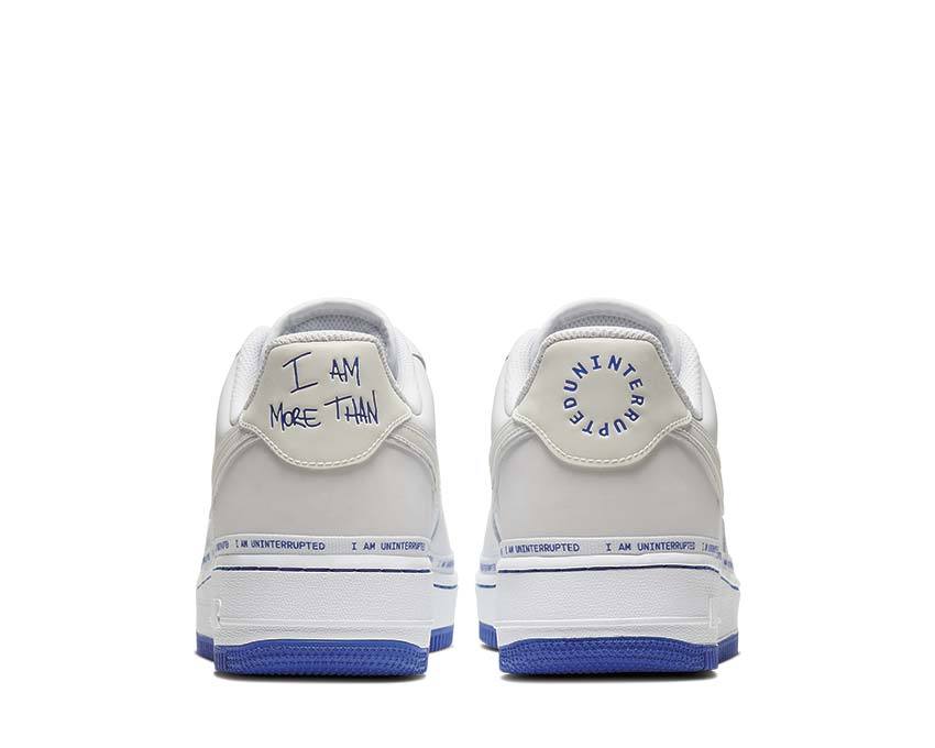 Nike Uninterrupted Air Force 1 More Than__ White / Black - Racer Blue CQ0494-100