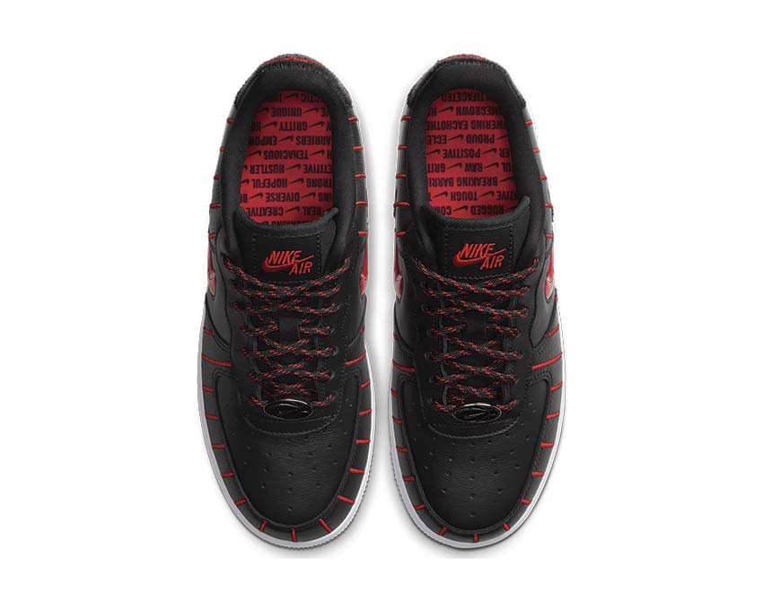 Nike Air Force 1 W Jewel QS Black / University Red - Black - White CU6359-001