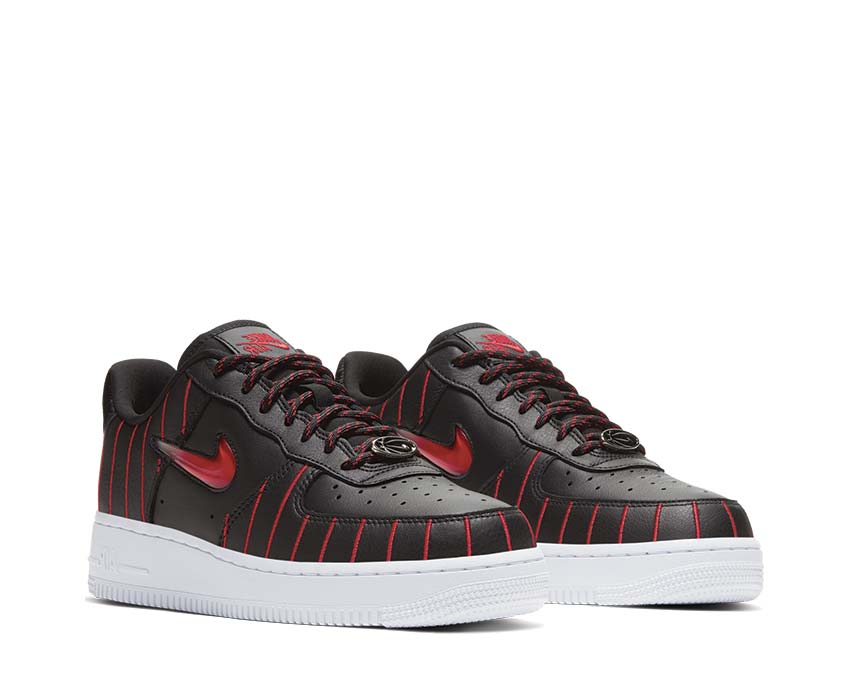 Nike Air Force 1 W Jewel QS Black / University Red - Black - White CU6359-001