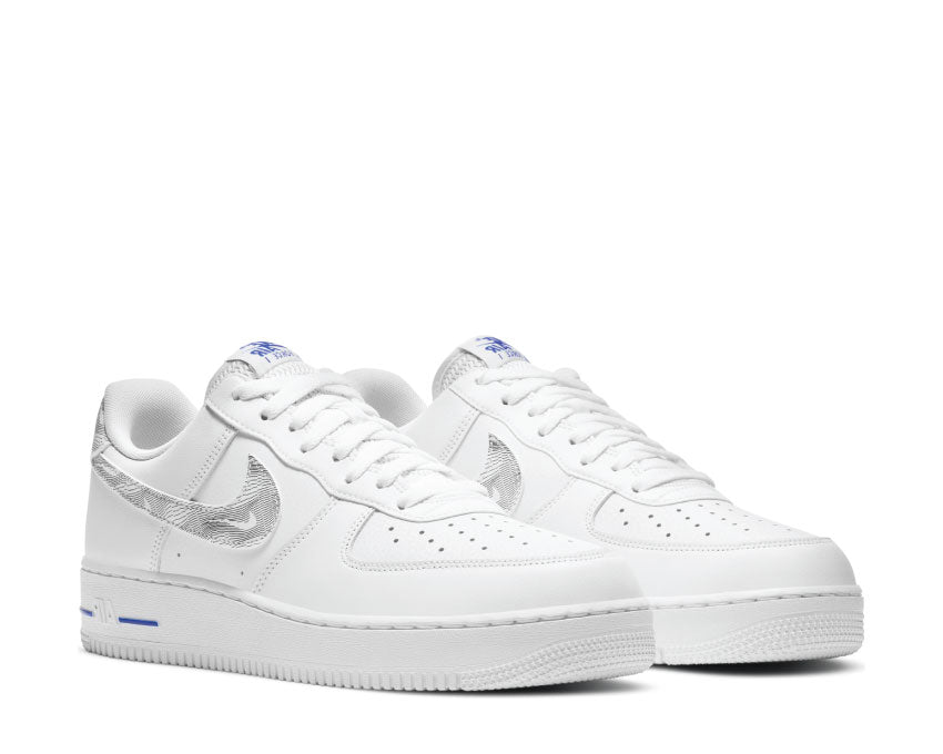 Nike Air Force 1 White / Black - Racer Blue DH3941-101