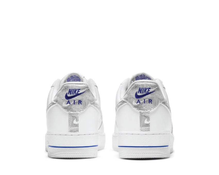 Nike Air Force 1 White / Black - Racer Blue DH3941-101