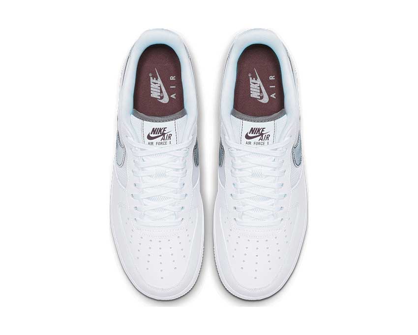 Nike Air Force 1 '07 LV8 White Cool Grey Night Maroon BV1278-100