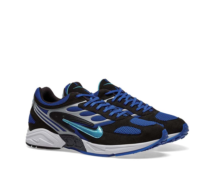 Nike Air Ghost Racer Black Hyper Jade Racer Blue Wolf Grey AT5410-001