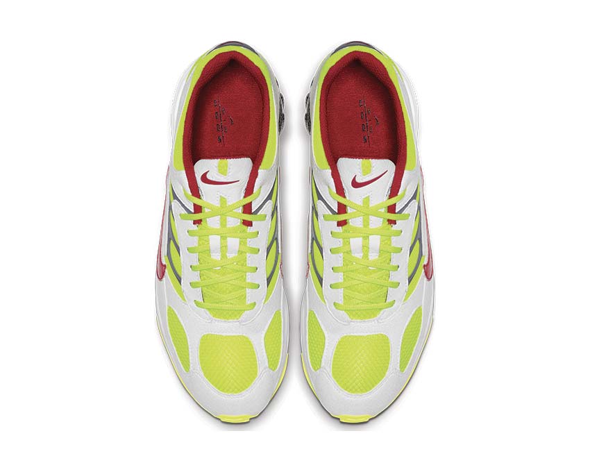 Nike Air Ghost Racer White Atom Red Neon Yellow Dark Grey AT5410-100