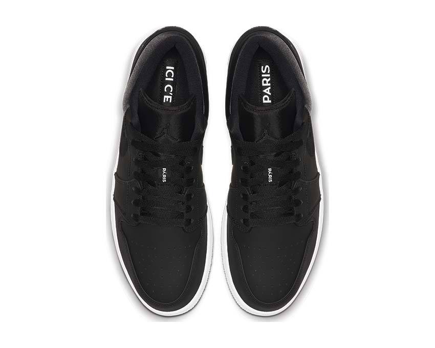 Nike Air Jordan 1 Low PSG Black Dark Grey Infrared 23 CK0687-001