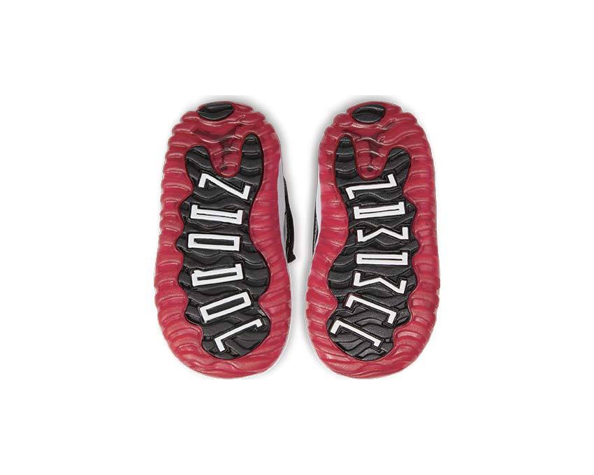 Air Jordan 11 Retro 3/4 Bred Black True Red White 378040-061