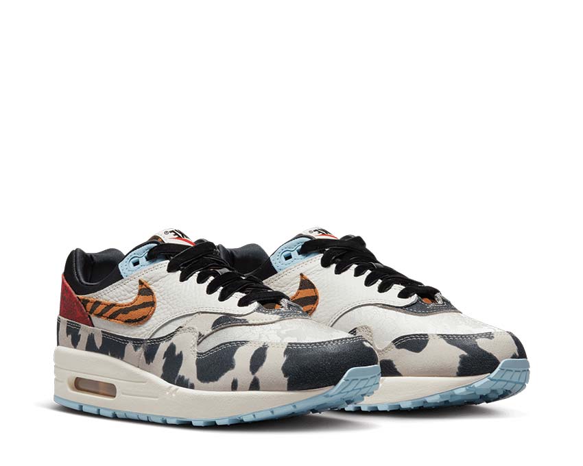 Nike Air Max 1 '87 Wmns Sail / Black - Celestine Blue - Picante Red FD0827-133