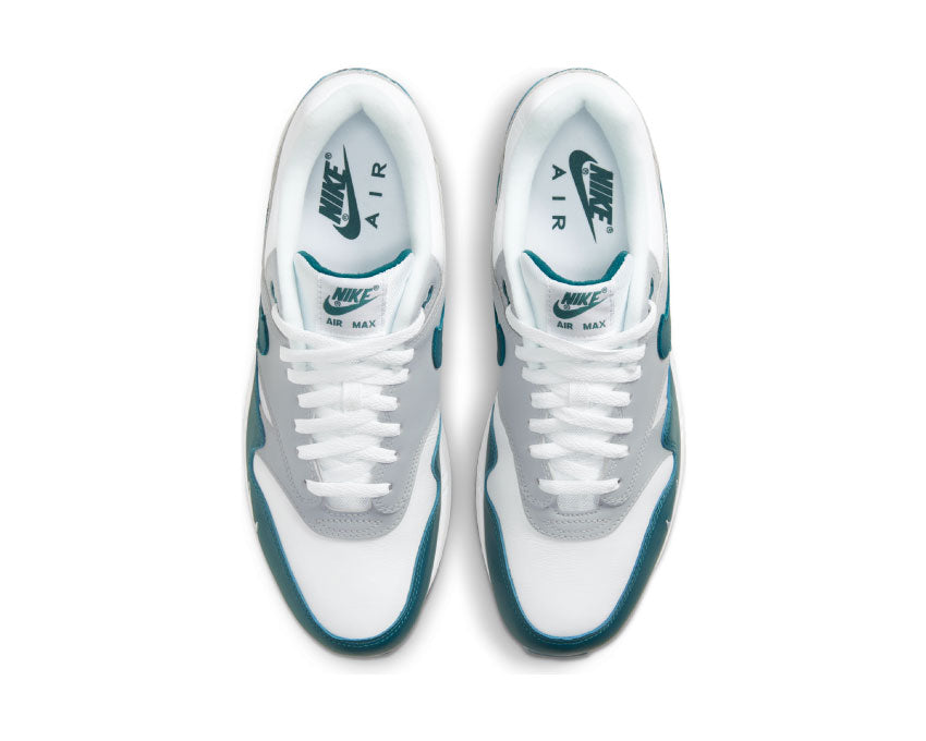 Nike Air Max 1 LV8 White / Dark Teal Green - Wolf Grey - Black DH4059-101