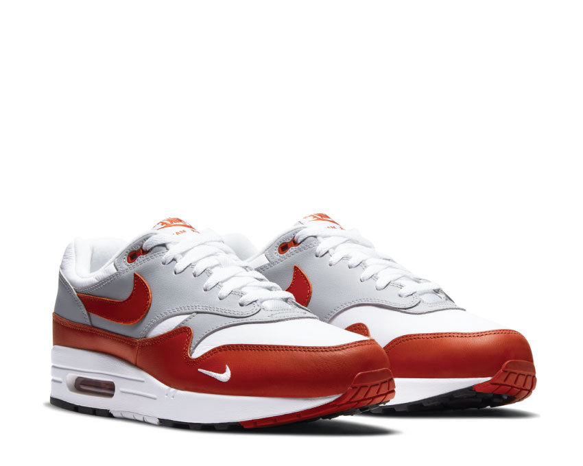 Nike Air Max 1 LV8 White / Martian Sunrise - Wolf Grey - Black DH4059-102