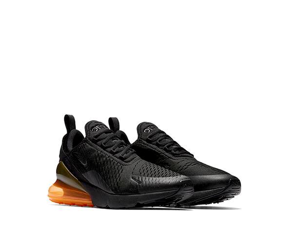 Nike Air Max 270 Black Total Orange AH8050-008