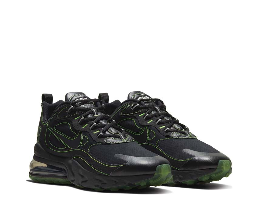 Nike Air Max 270 React SP Black / Black - Electric Green CQ6549-001