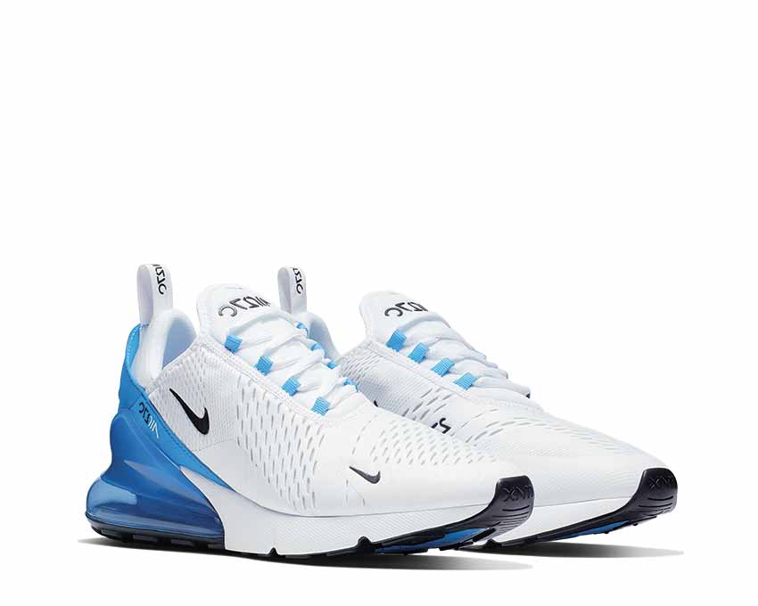 Nike Air Max 270 White Black Photo Blue Pure Platinum AH8050-110