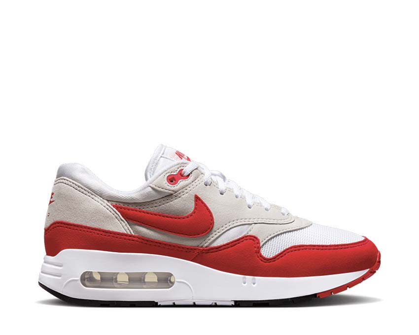 Nike Air Max 1 '86 W White / University Red - LT Neutral Grey DO9844-100