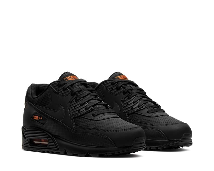 Nike Air Max 90 Black / Total Orange CT2533-001