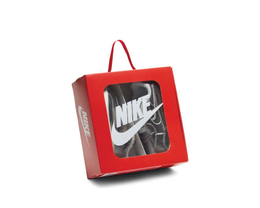 Nike Air Max 90 Crib QS Silver Chrome / Chrome - Pure Platinum - White CV2397-001