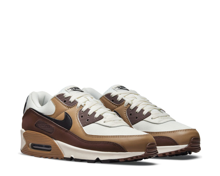 Nike Air Max 90 DK Driftwood / Black - Sail - LT Chocolate DB0625-200