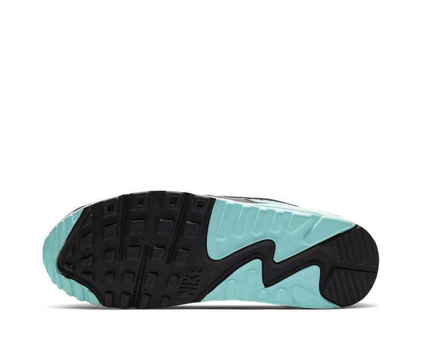 Nike Air Max 90 White / Particle Grey - Hyper Turquoise - Black CD0881-100