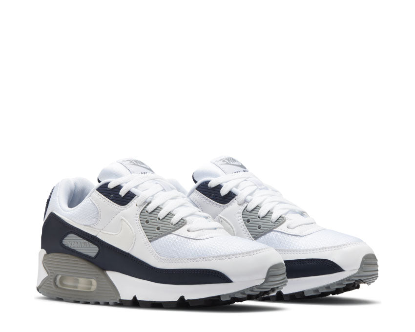 Nike Air Max 90 White / White - Particle Grey - Obsidian CT4352-100