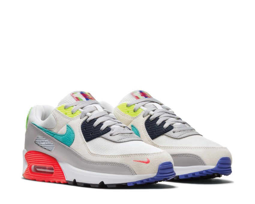 Nike Air Max 90 Pearl Grey / Sport Turquoise - Summit White - Black DA5562-001