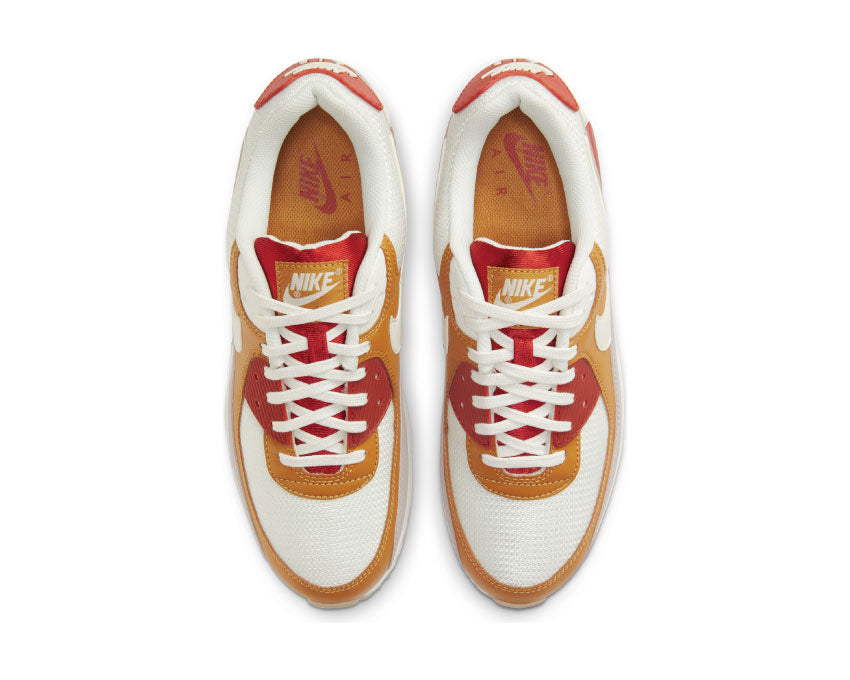 Nike Air Max 90 Rugged Orange / Sail - Wheat - Gum Light Brown CV8839-800