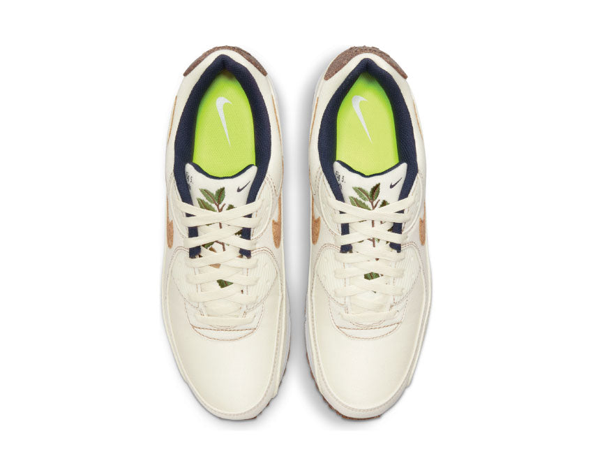 Nike Air Max 90 SE Coconut Milk / Wheat - Obsidian - White DD0385-100