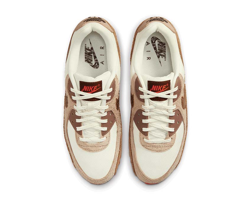 Nike Air Max 90 SE Pale Ivory / Picante Red - Summit White DX9502-100