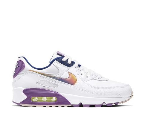Nike Air Max 90 SE White / Multi Color - Purple Nebula CJ0623-100