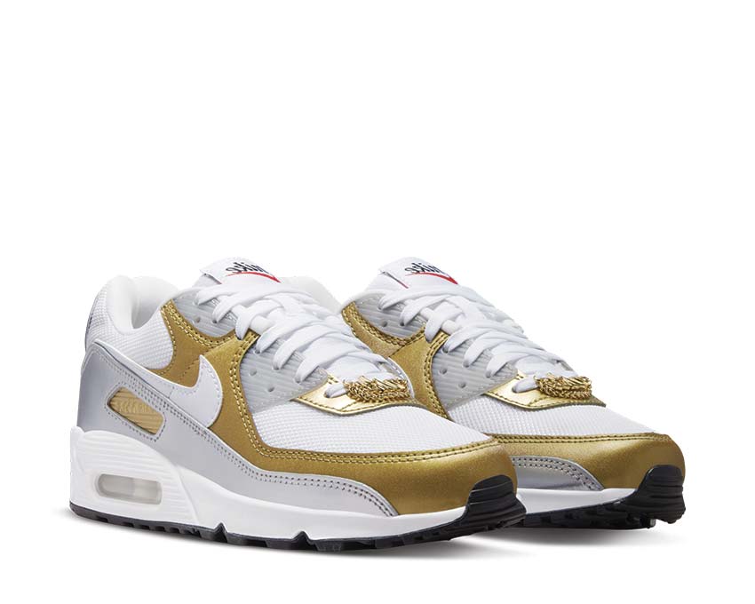 Nike Air Max 90 SE White / White - Metallic Gold DJ6208-100