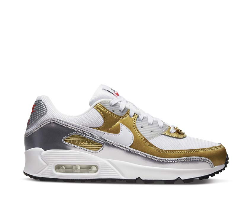 Nike Air Max 90 SE White / White - Metallic Gold DJ6208-100