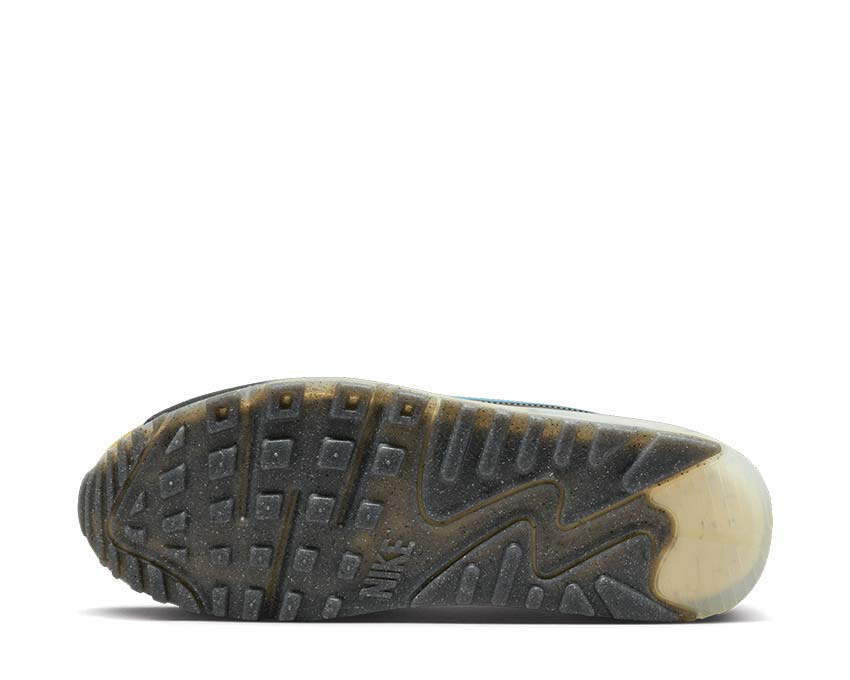 Nike Air Max 90 Wheat Gold / Blue Lightning - Stadium Green DQ3987-700