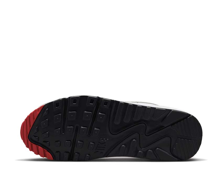 Nike Air Max 90 White / Black - LT Iron Ore - University Red DX0116-101