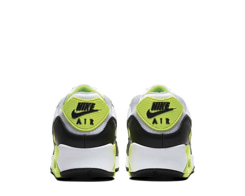 Nike Air Max 90 White / Particle Grey - Volt - Black CD0881-103
