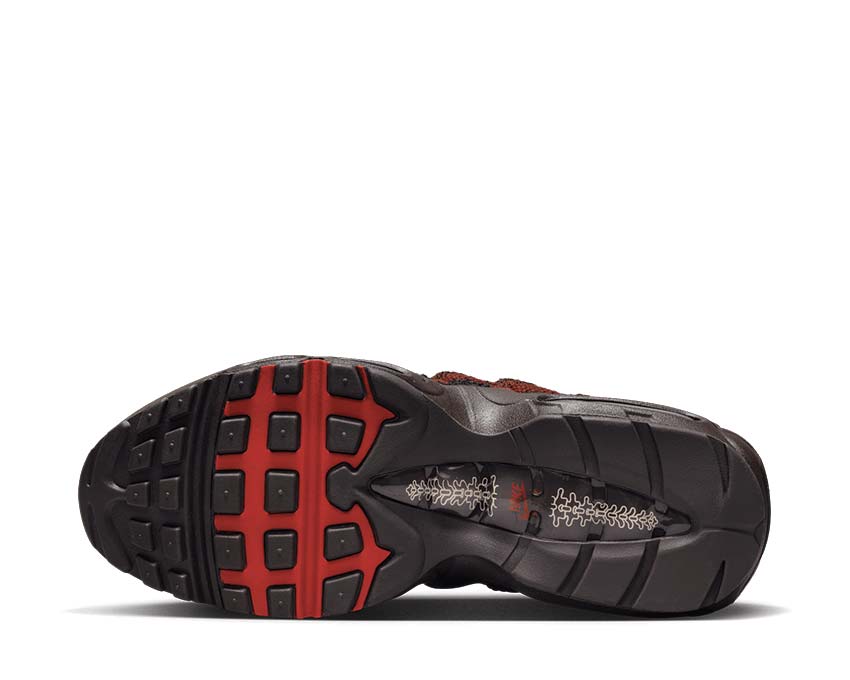 Nike Air Max 95 Brown Basalt / University Red - Oxen Brown DZ4710-200