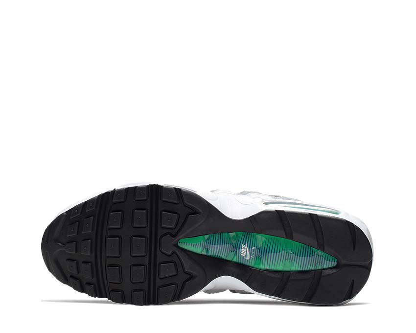 Nike Air Max 95 LV8 White Court Purple Emerald Green AO2450-101