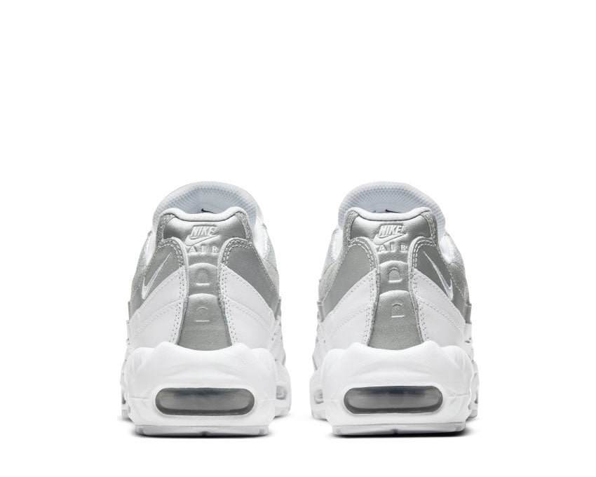 Nike Air Max 95 W White / White - Metallic Silver DH3857-100