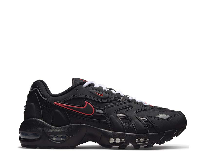 Nike Air Max 96 II Black / Black - Sport Red - White DC9409-002