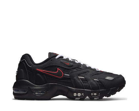 Nike Air Max 96 II Black / Black - Sport Red - White DC9409-002