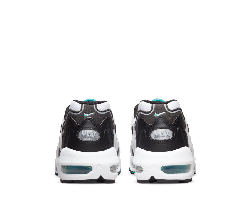 Nike Air Max 96 II White / Mystic Teal - Black - Reflect Silver CZ1921-101