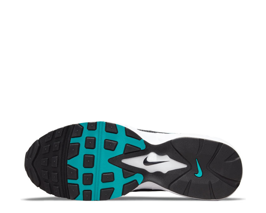 Nike Air Max 96 II White / Mystic Teal - Black - Reflect Silver CZ1921-101