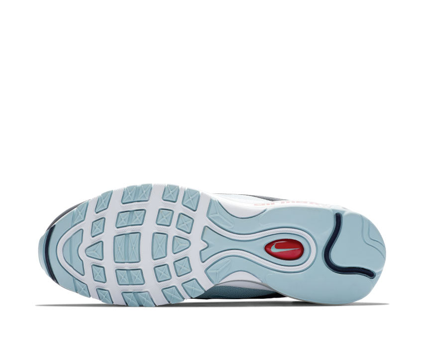 Nike Air Max 97 Premium Dark Obsidian Ocean Bliss University Red AV7025-400