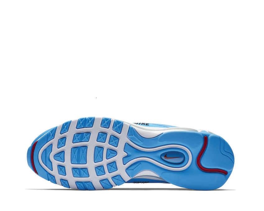 Nike Air Max 97 Premium Blue Hero White Black Varsity Red 312834-401