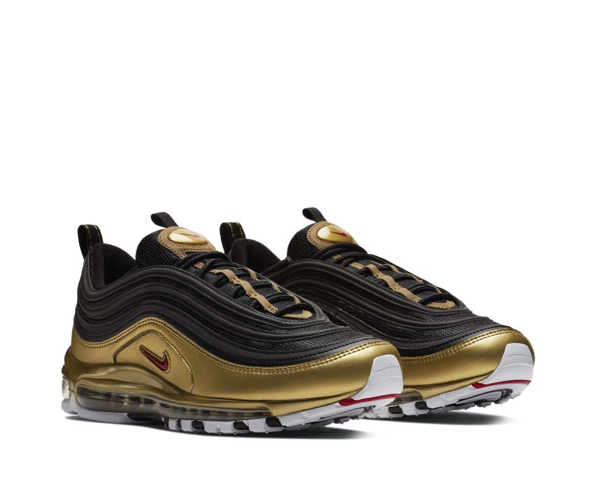 Nike Air Max 97 QS Black Varsity Red Metallic Gold White AT5458-002