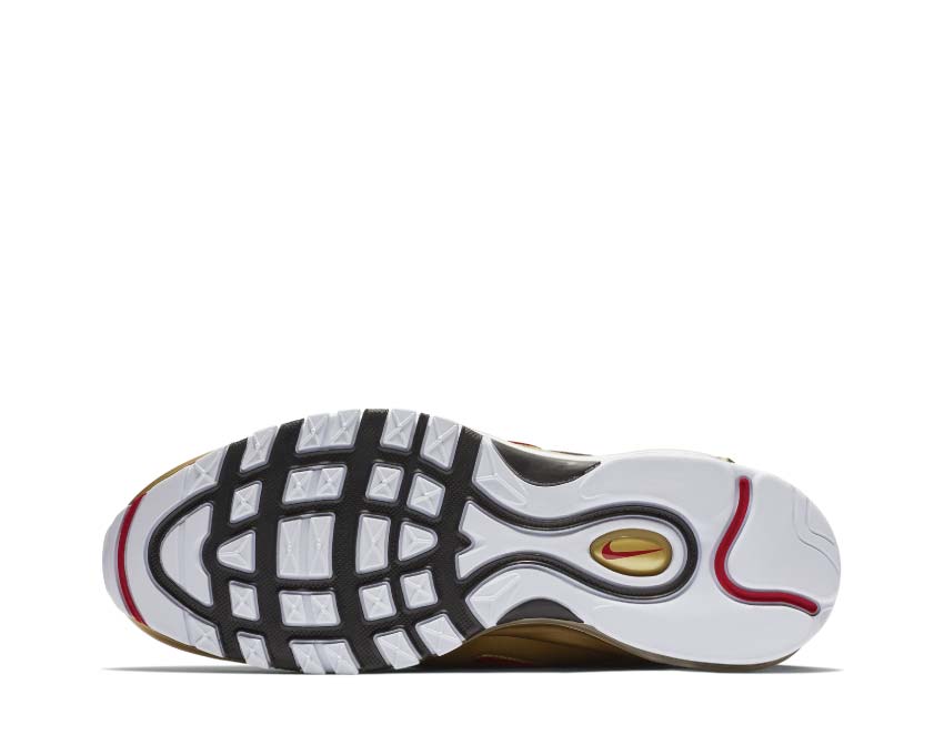 Nike Air Max 97 QS Black Varsity Red Metallic Gold White AT5458-002