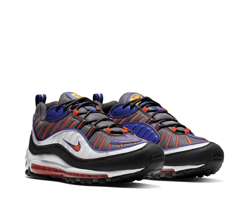Nike Air Max 98 Gunsmoke Team Orange Laser Orange White 640744-012